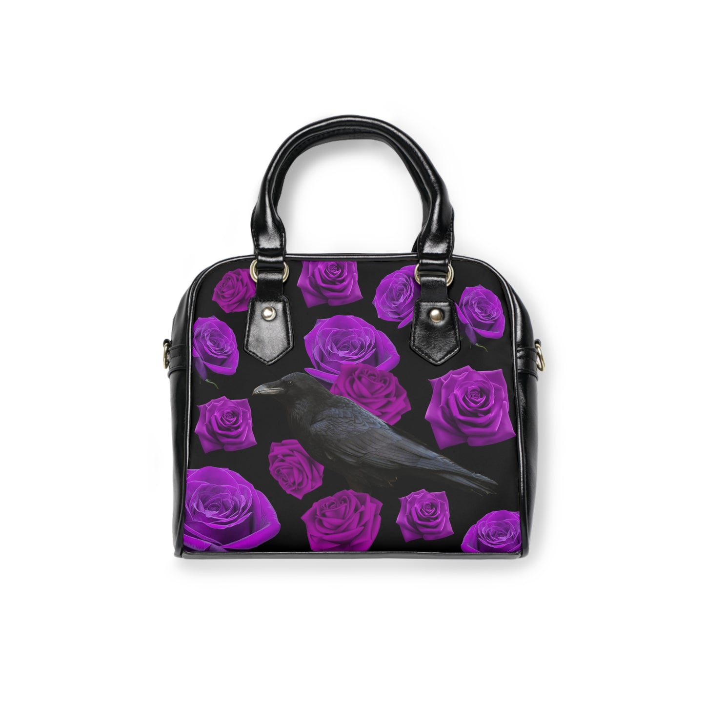 Raven Floral Handbag